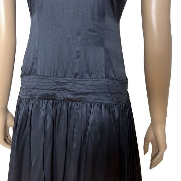 NWT Tufi Duek Silk Black Gisele Dress sz 2 - Picture 7 of 14